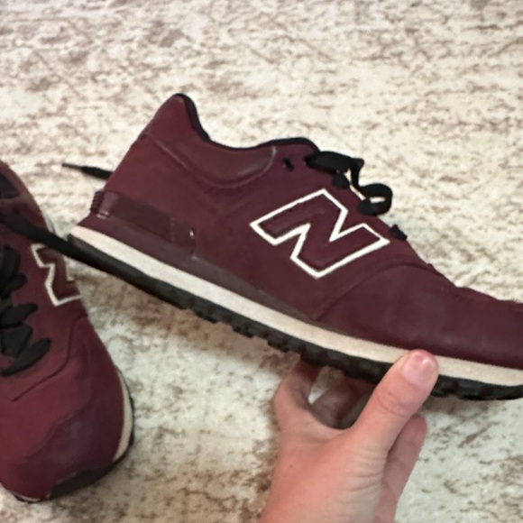 New Balance Kids' Maroon Sneakers - Picture 8 of 8